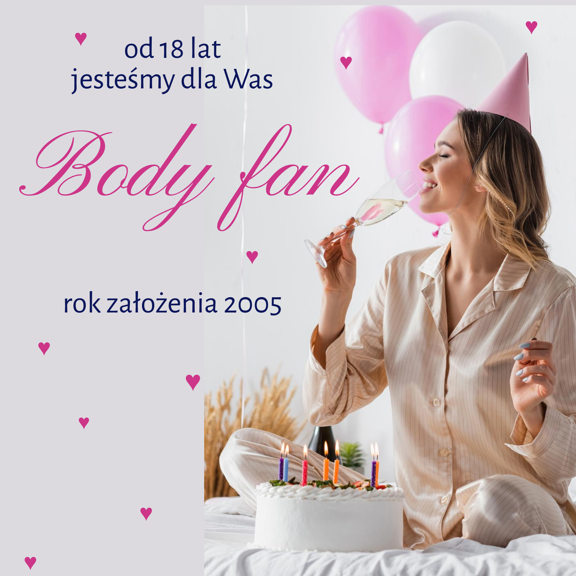 BODY FAN 18 lat